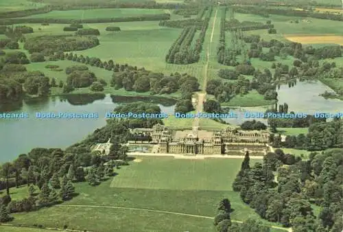 D156213 Blenheim Palace From the Air. Blick nach Norden. Fotopräzision. 1977