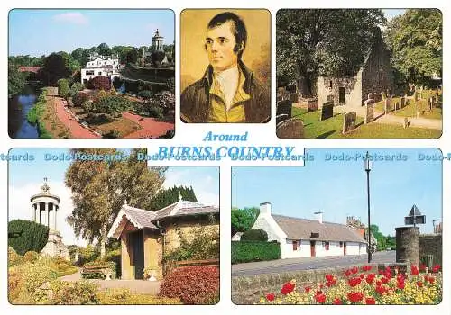 D156226 Around Burns Country. Robert Burns. Whiteholme. Multi View