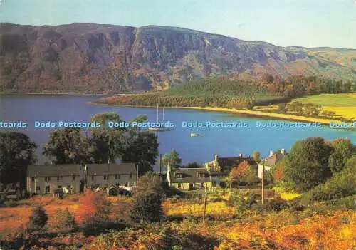 D156288 Inverness Shire. Loch Ness von oberhalb des Dorfes Dores. J. Arthur Dixon
