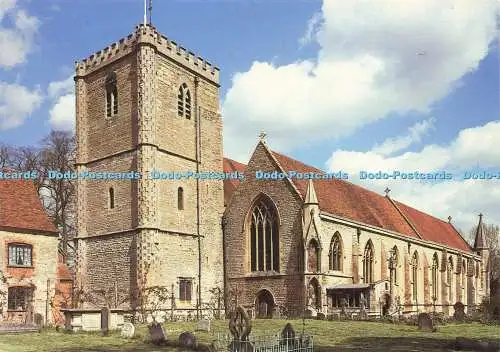 D156486 Oxfordshire. Dorchester Abbey. Der Turm. Woodmansterne. Jeremy Marks