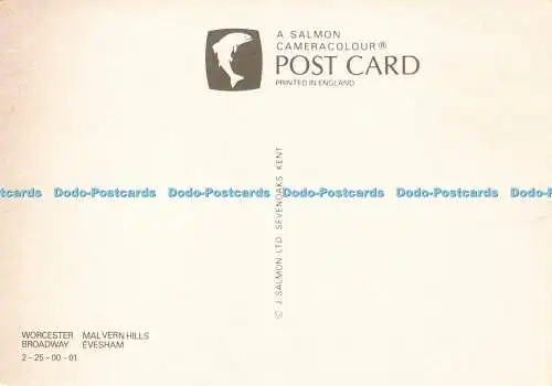D156620 Malerisches Worcestershire. Malvern Hills. J. Salmon. Multi View