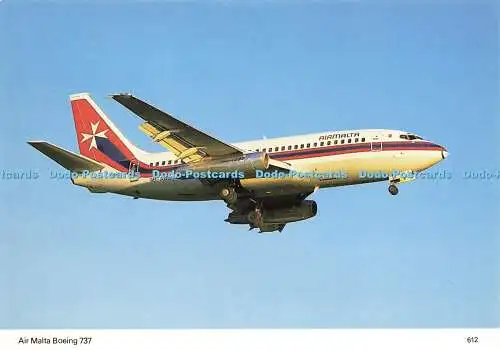 D156692 Air Malta Boeing 737. Charles Skilton und Fry. Steve Brock. 1986