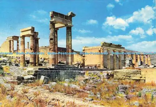 D156762 Rhodos. Akropolis von Lindos. Krüger