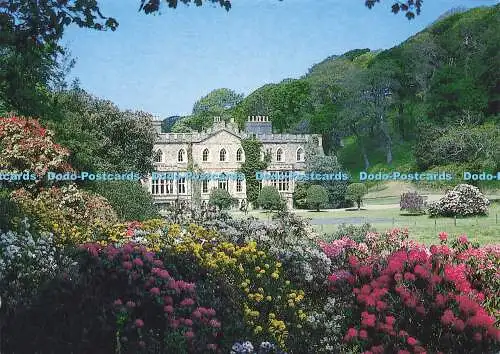 D156764 North Devon. Hartland Abbey. Blick aus dem Strauchgarten. Beric Tempes