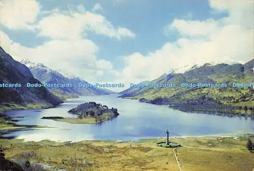 D159354 Loch Shiel und das Denkmal für die 45. Rebellion. J. Arthur Dixon. W.S.