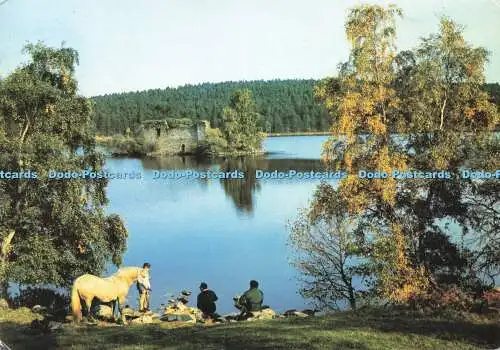 D159360 Inverness Shire. Loch an Eilean Castle. J. Arthur Dixon. 1981