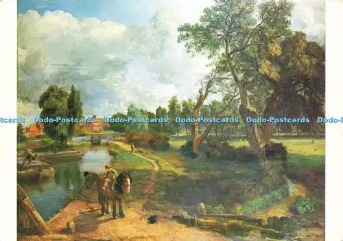 D159365 London. The Tate Gallery. Flatford Mill. John Constable. R. A The Medici