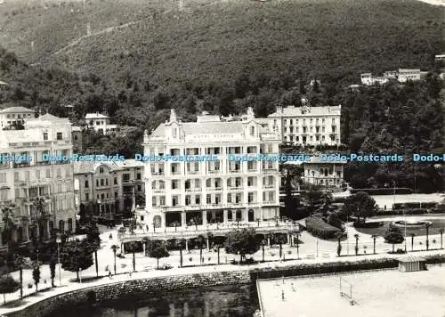 D159392 Opatija. Hotel Slavija i Bellvue. Jugoturist