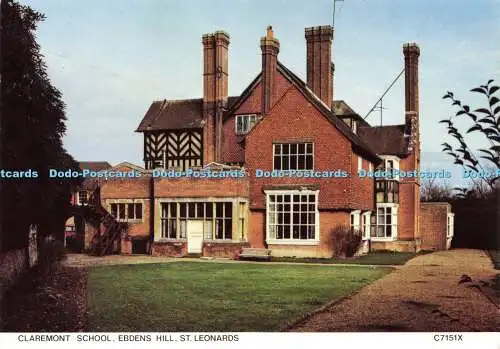 D158010 St. Leonards. Claremont School. Ebdens Hill. Richter. C. 7151. X. 1985