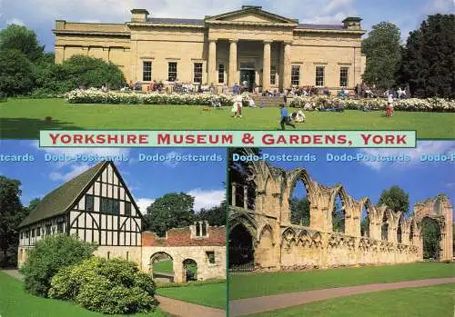 D156825 York. Yorkshire Museum and Gardens. John Hinde. David Tarn. Multi View