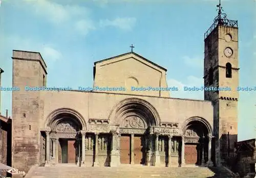 D158011 St. Gilles du Gard. Fassade de l Eglise Abbatiale. Cim. S.P.A.D.E.M.