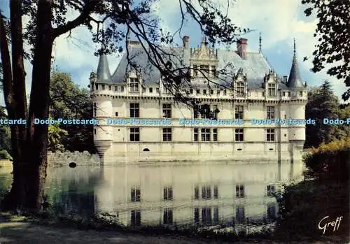 D159394 Les Chateaux De la Loire. Azay le Rideau. Indre et Loire. Greff. Mexichr