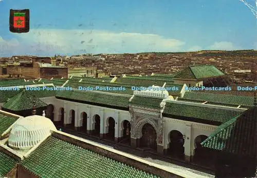 D158017 Fes. Karaouyine Moschee und Medina. Fisa. Nr. 51. Komaroc. Postales Escud