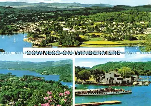 D156835 Bowness auf Windermere. John Hinde. Multi View