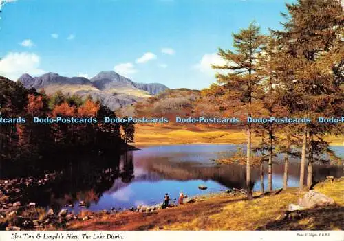 D156842 The Lake District. Blea Tarn und Langdale Pikes. John Hinde. E. Nagele