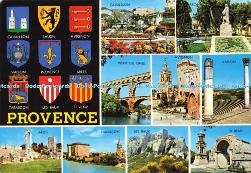 D158030 Provence. Arles. S.E.P.T. 1985. Multi View