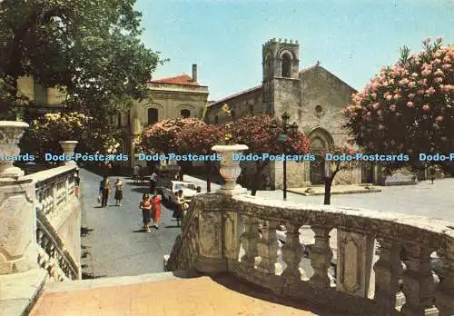 D159420 Taormina. Piazza S. Agostino. Poligraf. Nino Malambri