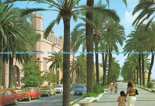 D156851 Palma de Mallorca. Tauschhaus und Paseo Sagrera. Zerkowitz. Nr. 1. 0