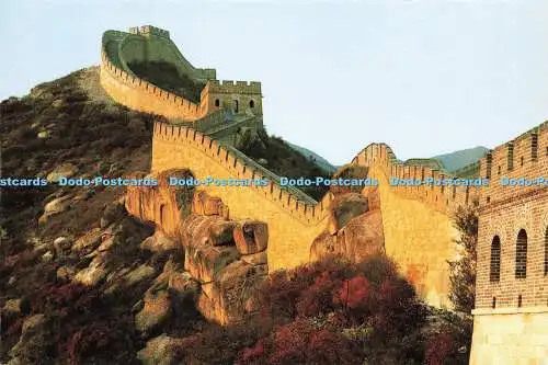 D159484 Die Große Mauer von Badaling. Postkarte