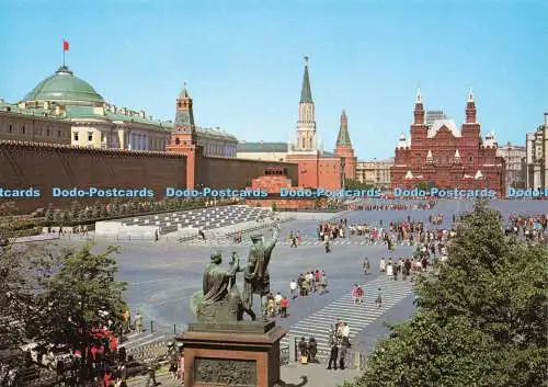 D158112 Moskau. Blick über das Rote Quadrat. Planeta Verlag. Beriozka