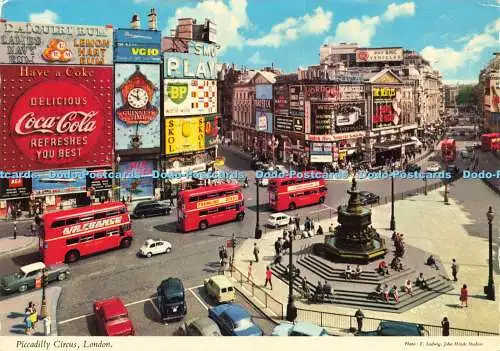 D159514 London. Piccadilly Circus. John Hinde. Kardorama. E. Ludwig