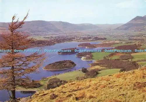 D156971 Cumbria. Derwentwater. English Lake District. Larkfield Printing. Rechnung D