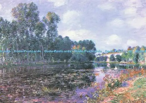 D156986 London. Royal Academy of Arts. Biegung im Fluss Loing. Alfred Sisley. T