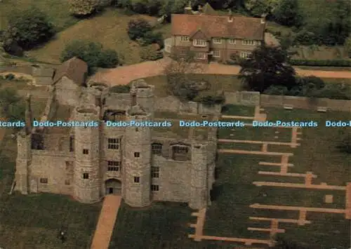 D158175 Hampshire. Titchfield Abbey. Air View. H. M. S. O. Hindson Print Group.