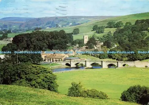 D159559 Yorkshire. Burnsall aus dem South Wharfedale. Walter Scott