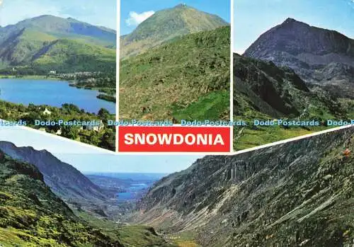 D156991 Snowdonia. Llanberis Pass. E. T. W. Dennis. Multi View