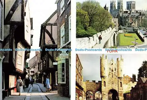 D159576 York. Micklegate Bar. Richter. C. 6036. Multi View