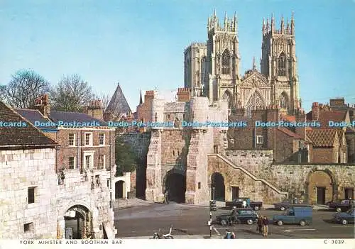 D158228 York Minster und Bootham Bar. Richter. C. 3039