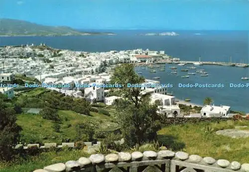 D158231 Mykonos. Ein Blick im Frühling. Ben