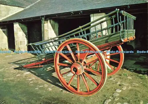 D157056 Beamish. Ernte oder langer Wagen von Lane End Farm. E. T. W. Dennis