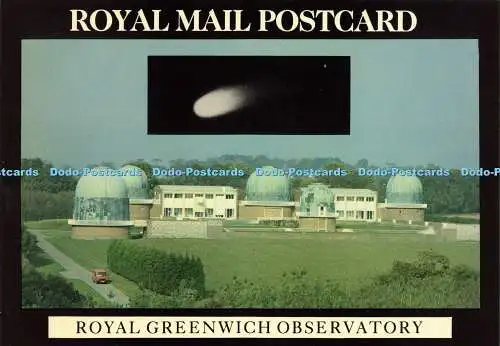 D159622 Royal Mail Postkarte. Royal Greenwich Observatory. Post Südost