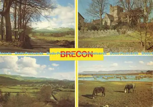 D158259 Brecon. Brecon Beacons. J. Arthur Dixon. Multi View