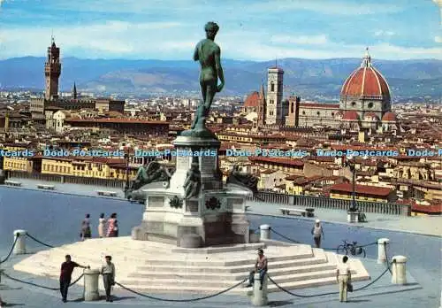 D157084 Firenze. Gesamtansicht. Multigraf. Giusti di Becocci. Nova Lux