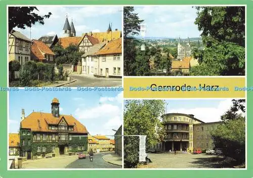 D159671 Gernrode. Harz. Rathaus. Bild und Heimat. Reichenbach. Vogtl. Farbfoto.