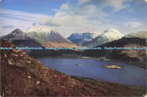 D159686 Blick über Loch Leven nach MacDonald Burial Isle und Glen Coe. Wm. S.