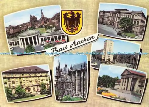 D158313 Bad Aachen. Oscar Schutz. Multi View