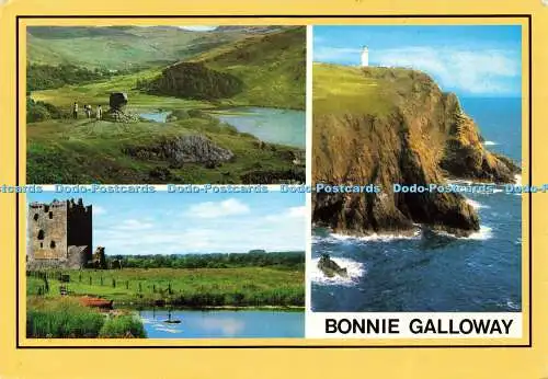 D158319 Bonnie Galloway. Castle Douglas. Whiteholme. Colourmaster Postkarte. Mult