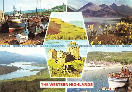 D158322 The Western Highlands. Loch Garry. Whiteholme. Ein Hagel Caledonia Produkt.