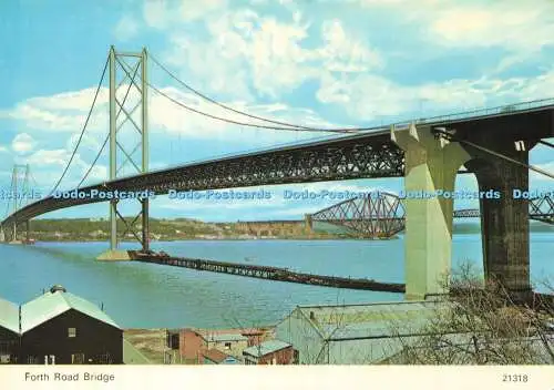 D157139 Forth Road Bridge. Whiteholme. A Hail Caledonia Product