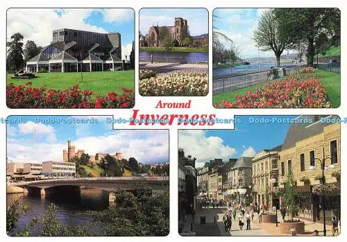 D157141 Um Inverness. Der Fluss Ness. Whiteholme. Multi View