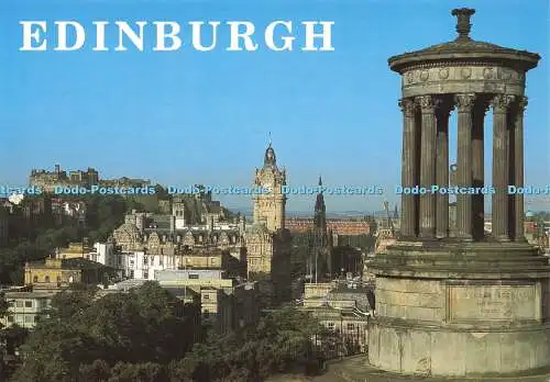 D157148 Edinburgh. Blick vom Calton Hill und Stewart Memorial. Whiteholme. A. Cu