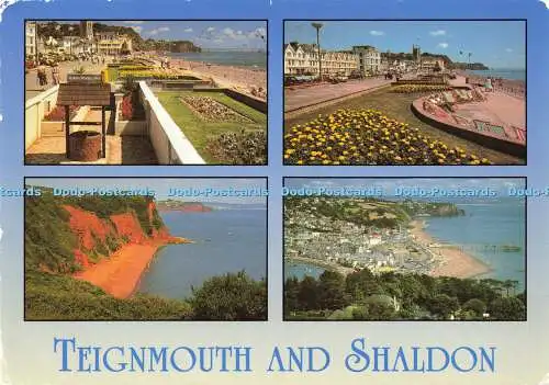 D158354 Teignmouth und Shaldon. John Hinde. Multi View