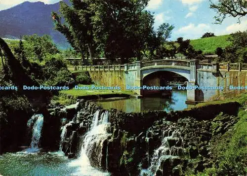 D159745 The Reduit Bridge Mauritius. Fotocolor Co