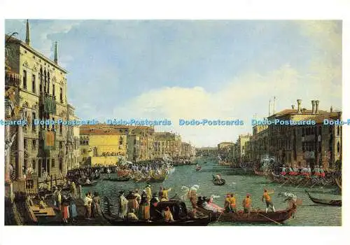 D159747 The Royal Collection. Eine Regatta auf dem Canal Grande. Canaletto. Lund Hump