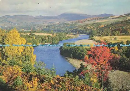 D158389 Perthshire. River Tummel. Braemar Folien