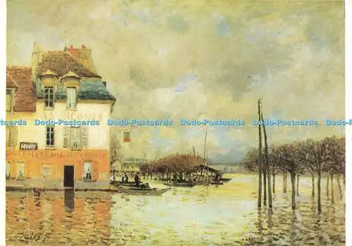 D158394 Paris. Musee du Jeu de Paume. Londonation a Port Marly. Alfred Sisley.